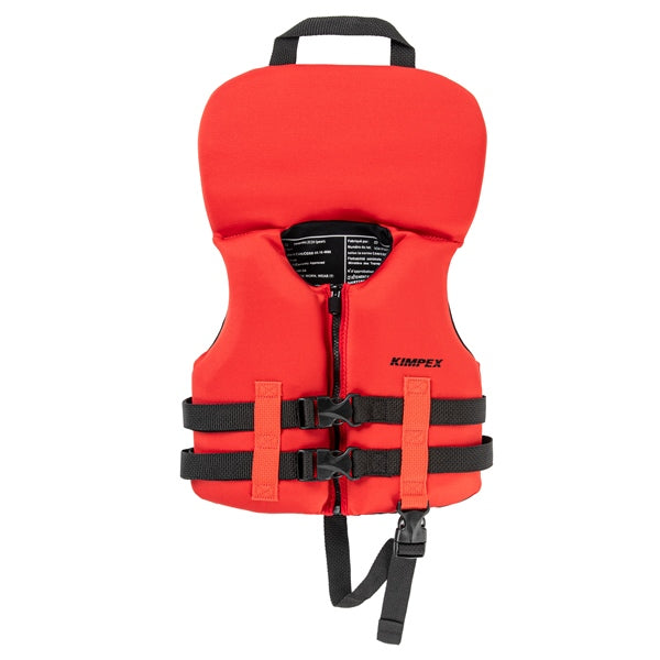KIMPEX LIFE JACKET NEOPRENE INFANT RD/BK 1724L