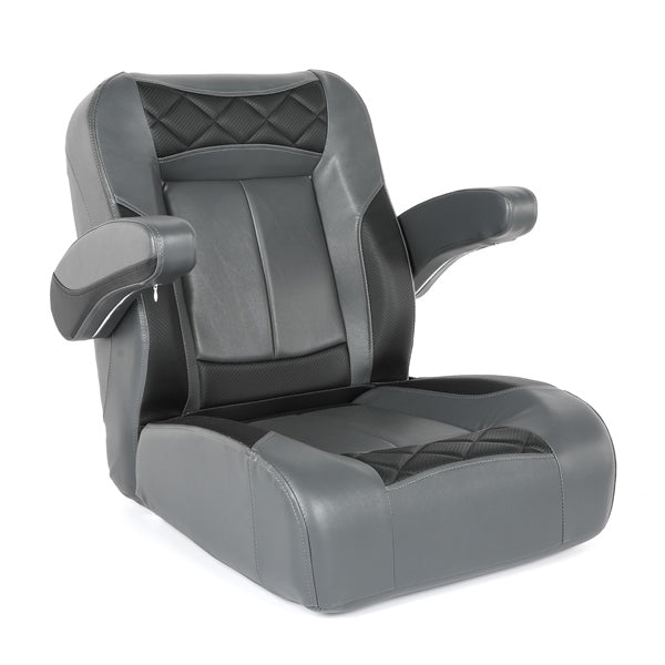 KIMPEX SEAT LOW CAPITAIN ADJUSTABLE CHC/BK 22588A6