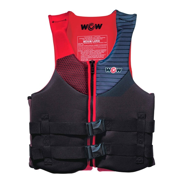 WOW VEST LIFE EVOPRENE PFD RD S/M 23-WLV-4965