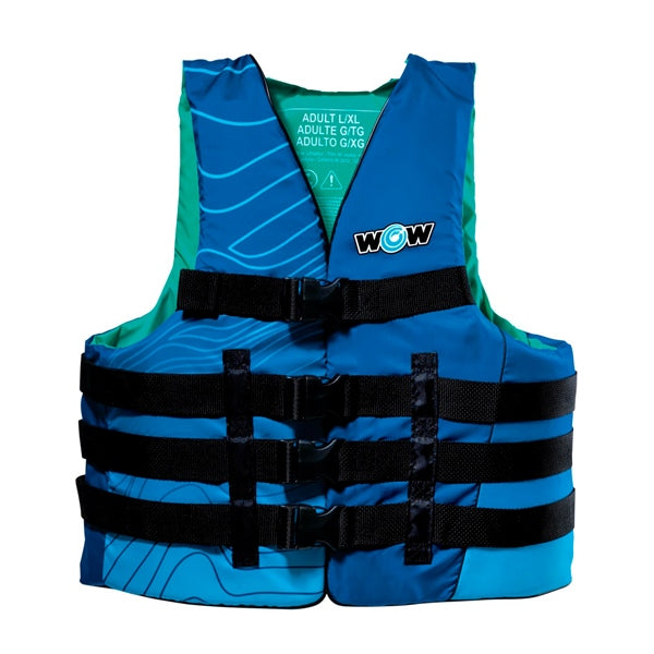 WOW VEST LIFE POLYESTER 2XL/3XL BL 24-WLV-5638