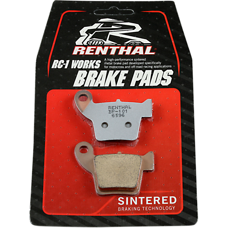 RENTHAL BP-101 RC-1 WORKS BRAKE PAD SET MX RENTHAL BP-101