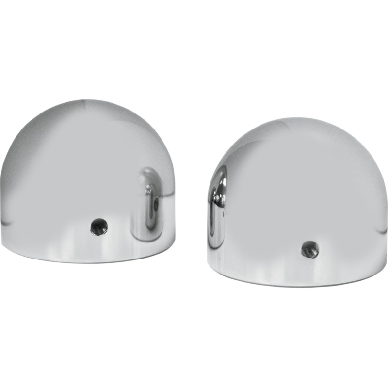LA CHOPPERS AXLE CAPS DOME CHR LA-7810-00