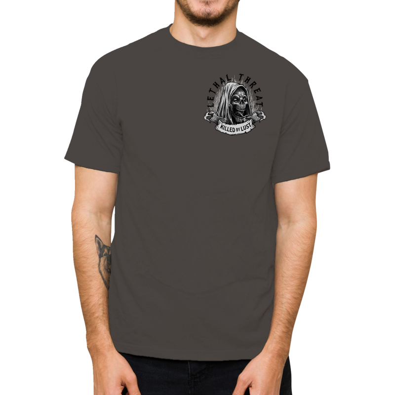 LETHAL THREAT TEE KILLEDLUST GRY 2X LT20903XXL