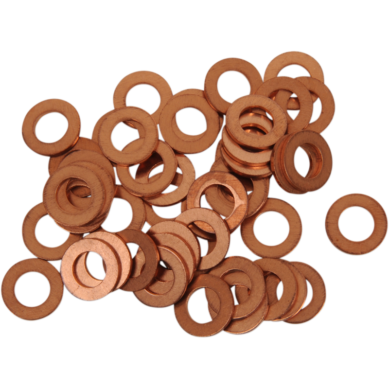 BOLT M8X15MM ALUMINUM COMPRESSION WASHER (50PK) CPRM8.15-50
