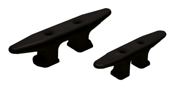 DOCKEDGE DOCK CLEAT, OPEN BASE 6 IN BLACK DE2306F