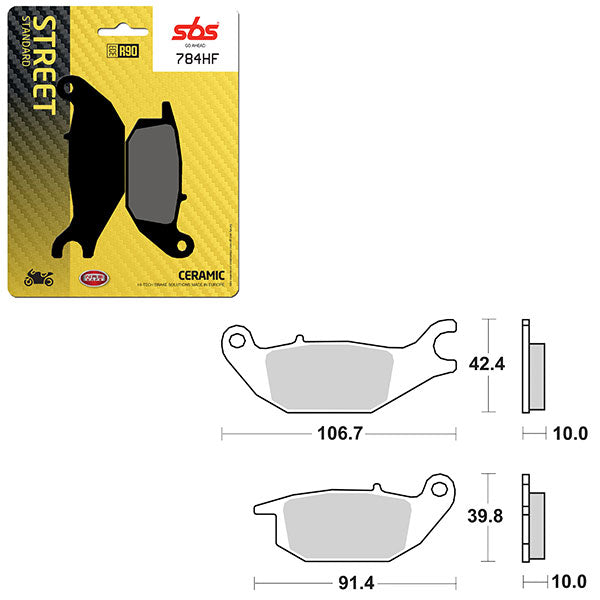 SBS ATV/UTV CERAMIC BRAKE PAD  6190784100