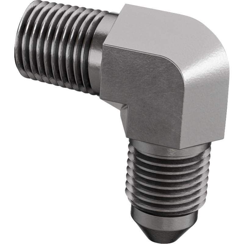 GOODRIDGE BRAKE ADAPTER 90° AN3 TO 1/8 NPT P822-03P3