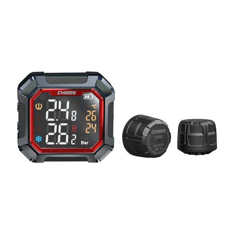 CHIGEE G3 TIRE PRESSURE MONITOR EXTERNAL SENSORS (RED) MFP0067