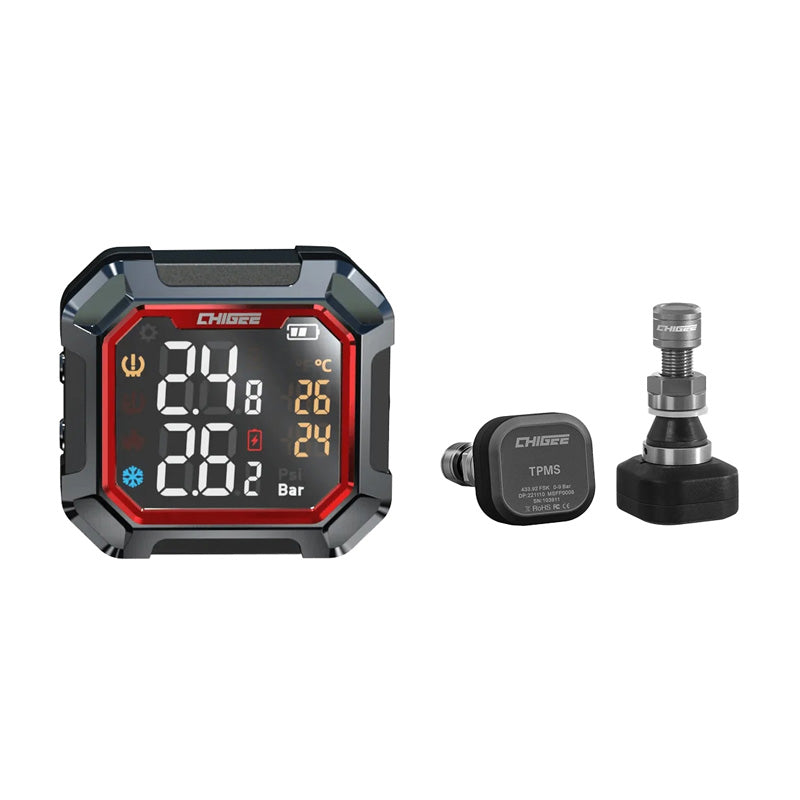 CHIGEE G3 TIRE PRESSURE MONITOR INTERNAL SENSORS (RED) MFP0083