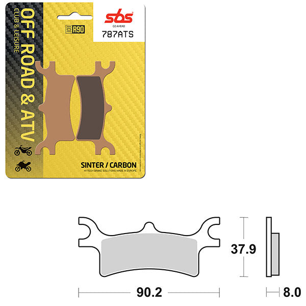 SBS SINTER BRAKE PAD  6460787100