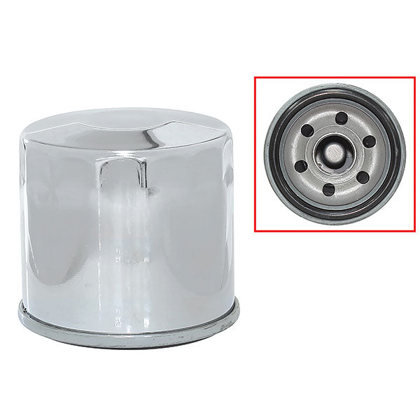 BRONCO CHROME OIL FILTER  AT-07011-1