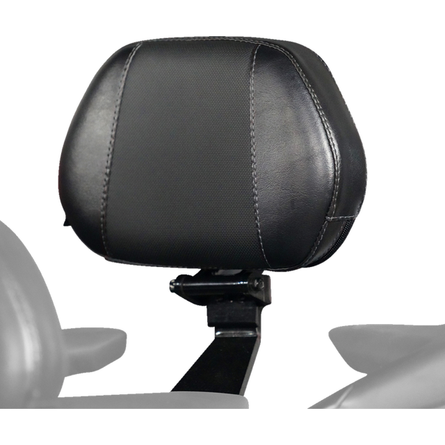 SHOW CHROME BALLISTIC PASSENGER BACKREST - BLACK - RYKER '19-'23 41-420C