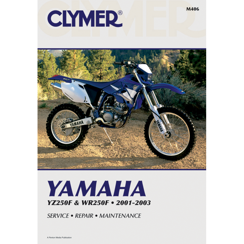 CLYMER 01-03 YAMAHA YZ/WR250F MANUAL CM406