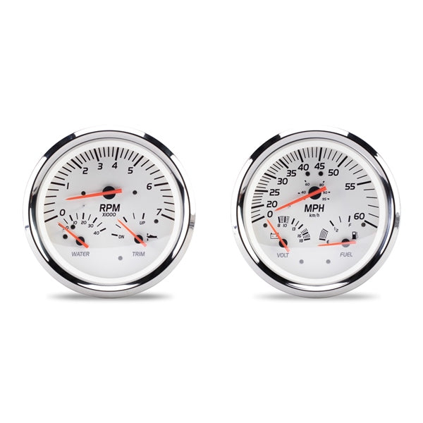 SIERRA MULTI-FUNCT GAUGE KIT 5" WH SERIES YAM 21000P