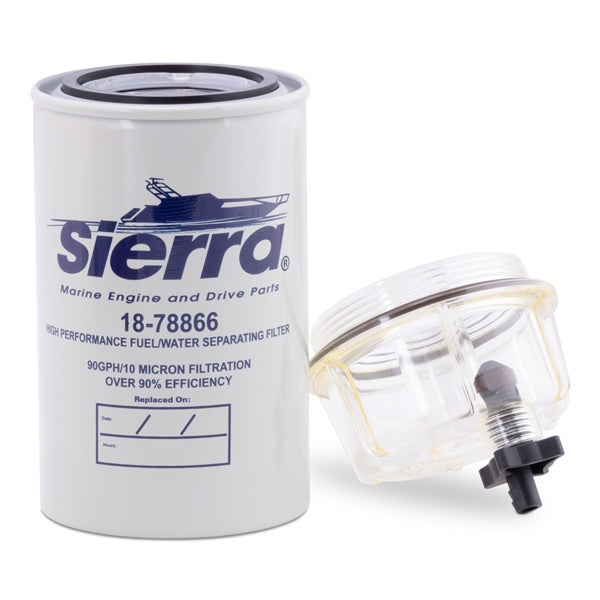 SIERRA FUEL WATER SEPARATOR FILTER W/BOWL 18-78867