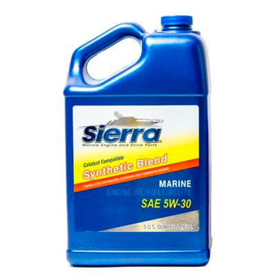 SIERRA ENGINE OIL 5W-30 SEMI-SYNT FC-WCAT 4.7L 18-9555CAT-4