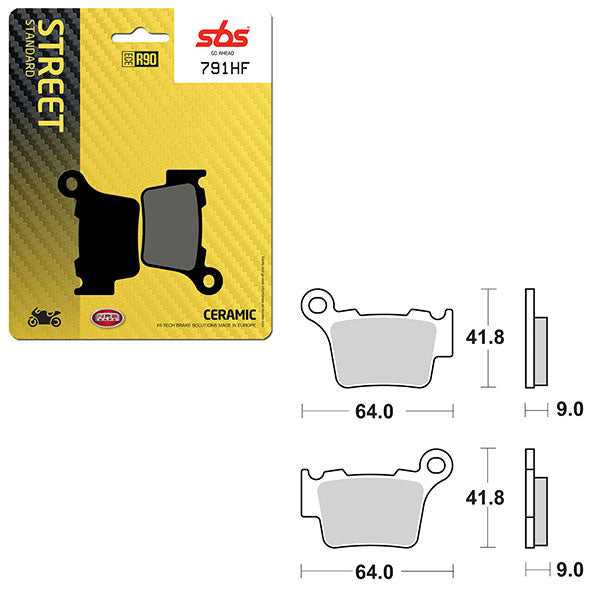 SBS ATV/UTV CERAMIC BRAKE PAD  6190791100