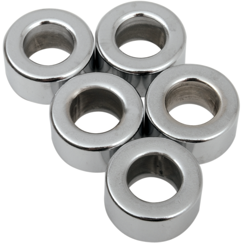DRAG SPECIALTIES 3/8" X 3/8" SPACERS, POLY BAG (5) MPB515