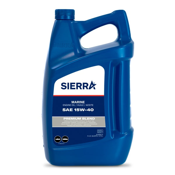 SIERRA ENGINE OIL 15W-40 HD MULTI-VEHICULE 4.7L 18-9554-4