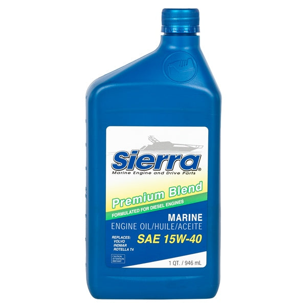 SIERRA ENGINE OIL 15W-40 HD MULTI-VEHICLE 946ML 18-9554-2