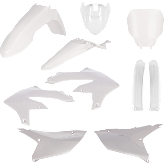 ACERBIS PLASTIC KIT- FULL YZ450F:23-23 (INCLUDES TANK COVER) WHITE 2979590002