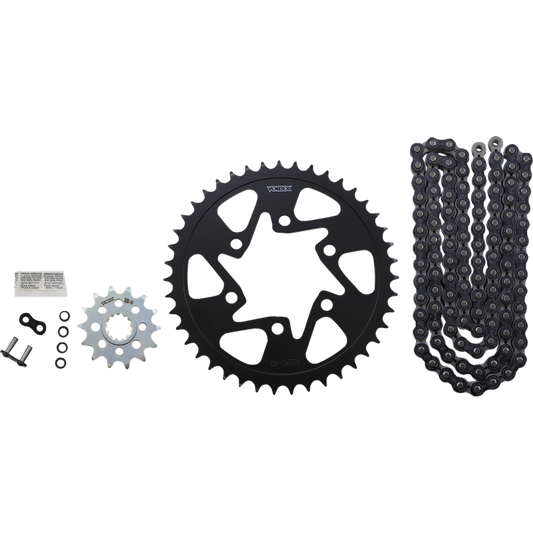 VORTEX CHAIN KIT ZX-6R BLACK CK4218