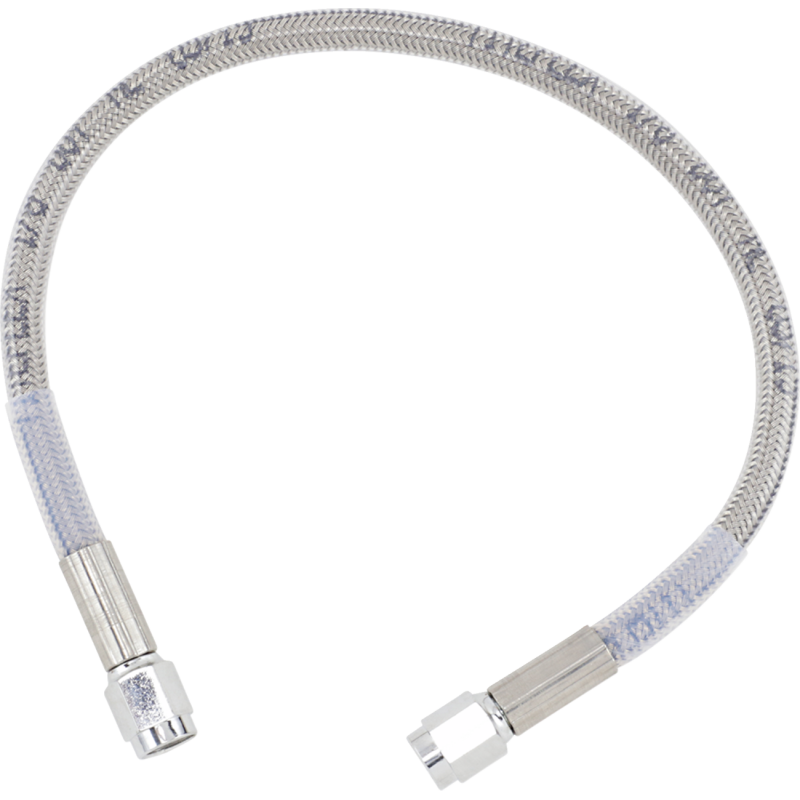 DRAG SPECIALTIES 14" BRAIDED UNIV BRAKE LINE 814