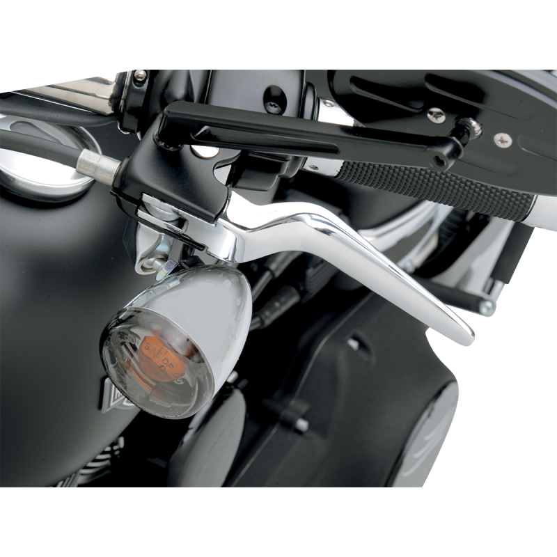 DRAG SPECIALTIES 96-17 B/T CHR CUSTOM LEVER SET 0610-0210