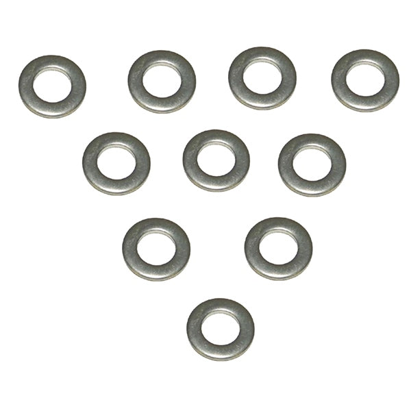 WSM FLAT WASHER 6MM SST QTY10 WSM 014-401