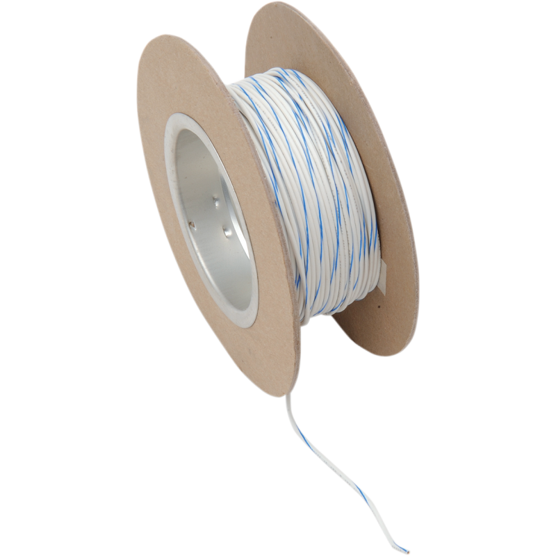 NAMZ WIRE 18G 100' WHT/BLU NWR-96-100