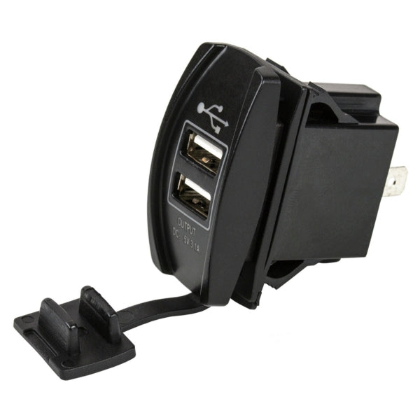 SEADOG SOCKET POWER USB DOUB/ROCKER SWITCH 426520-1