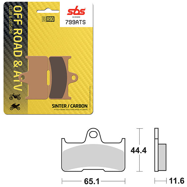 SBS SINTER BRAKE PAD  6460799108
