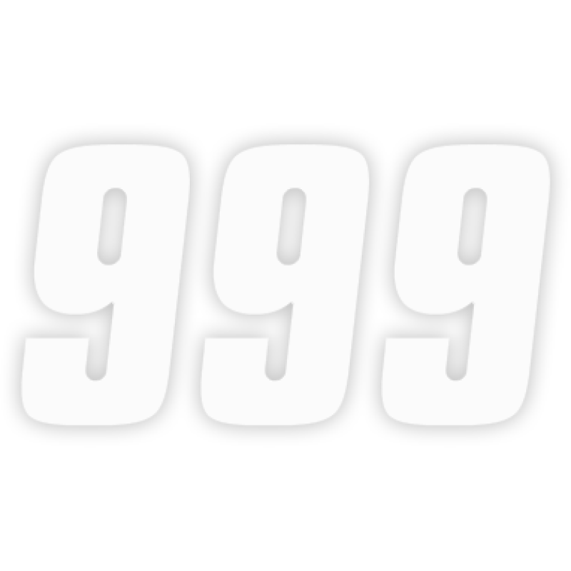 FACTORY EFFEX FACTORY 4" NUMBER WHITE #9 08-90019