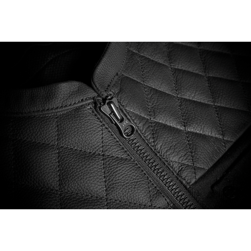 ICON CHAMONIX DENIM VEST BLACK 4XL 2830-0558