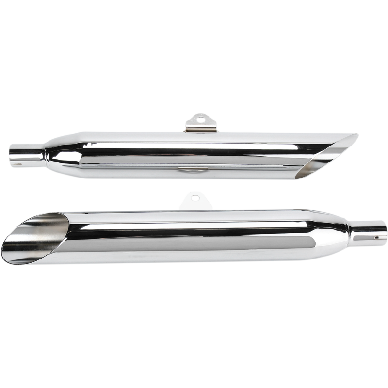 COBRA 06-09 1100 V-STAR SLASHCUT SLIPON MUFFS 2173SC