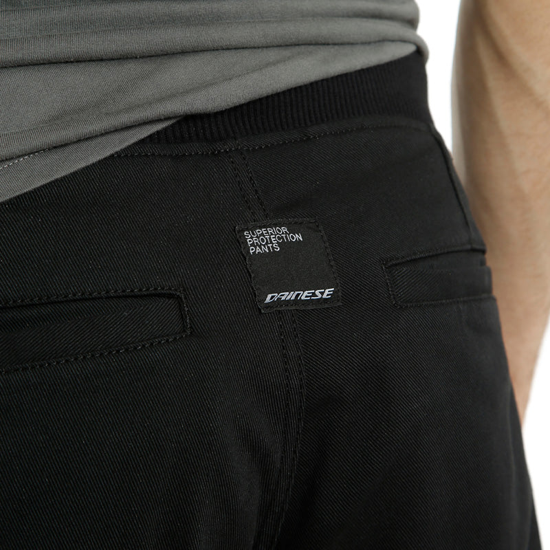 DAINESE TRACKPANTS TEX PANTS BLACK 1755146-001-39