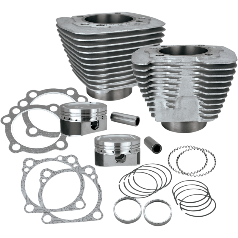 S&S CYCLE CYLINDER KT 883-1200 SLVR 86-19 XL 910-0688