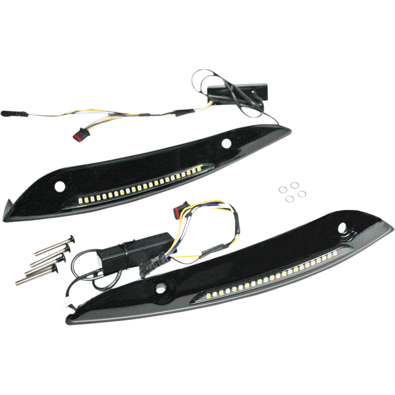 CUSTOM DYNAMICS TRIM W-SHLD FLTR BLK CD-RG-WT-AW2-B
