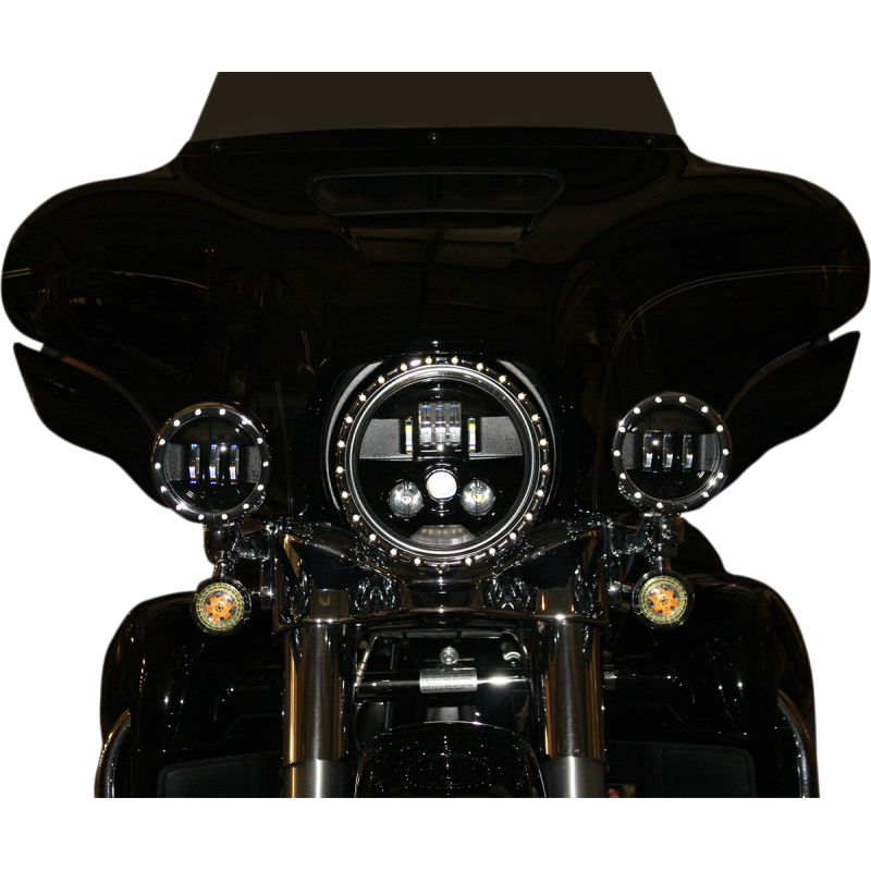 CUSTOM DYNAMICS LAMP PROBEAM 7" BLACK PB-7-B