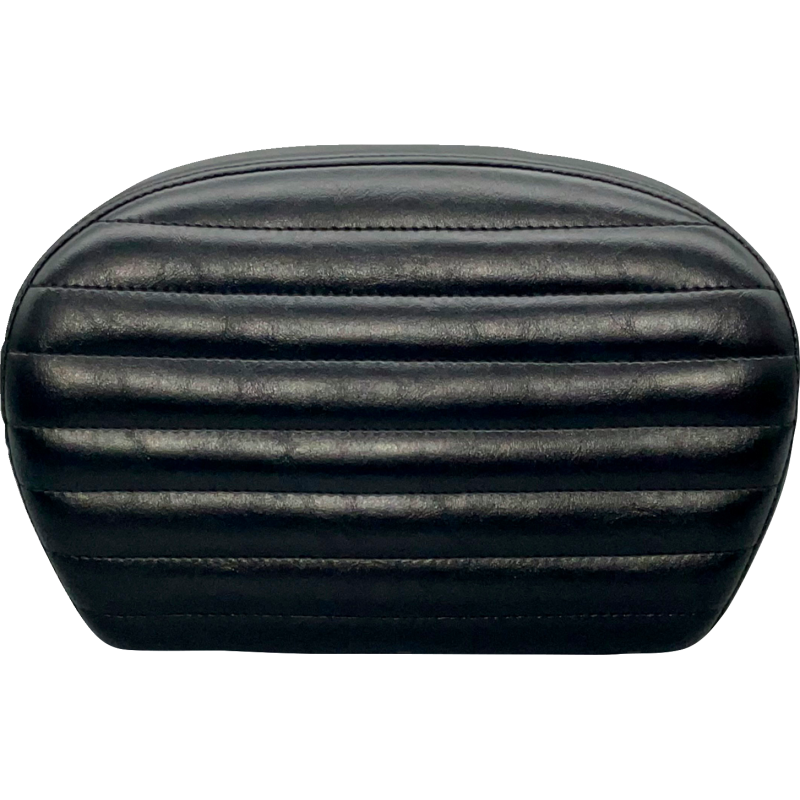 LE PERA SISSY BAR PAD LARGE PLEATED SHINY L-SBP01PT-SH