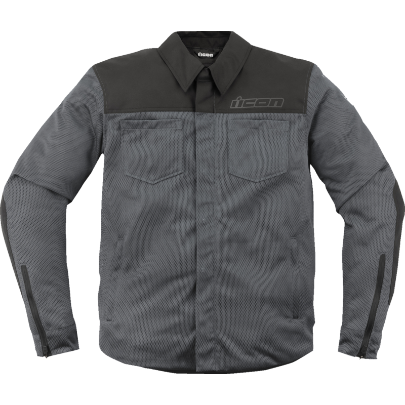 ICON UPSTATE MESH CE JACKET GY 2XL 2820-6227