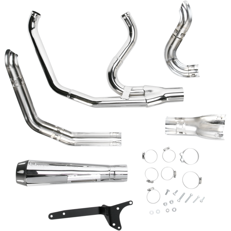 BASSANI XHAUST 1994,99-00 FXR ROAD RAGE 2:1 FS CHROME 1FXR2