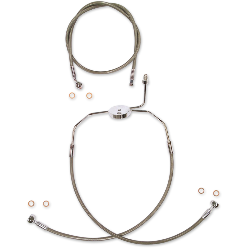 MAGNUM BRAKE LINE KIT - XR - STAINLESS STEEL SSC1304-25