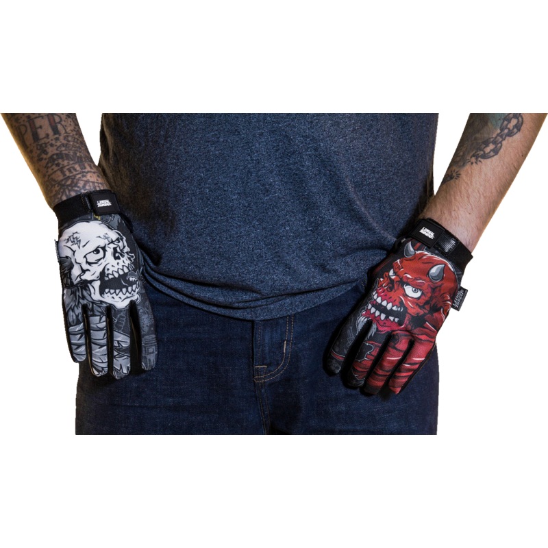 LETHAL THREAT GLOVE GOOD N EVIL BK 2XL GL15021XXL