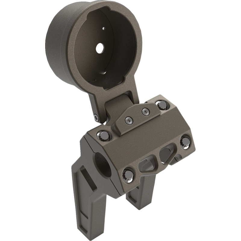 LA CHOPPERS GAUGE MNT BRNZ DYNA SNGL LA-7397-01Z