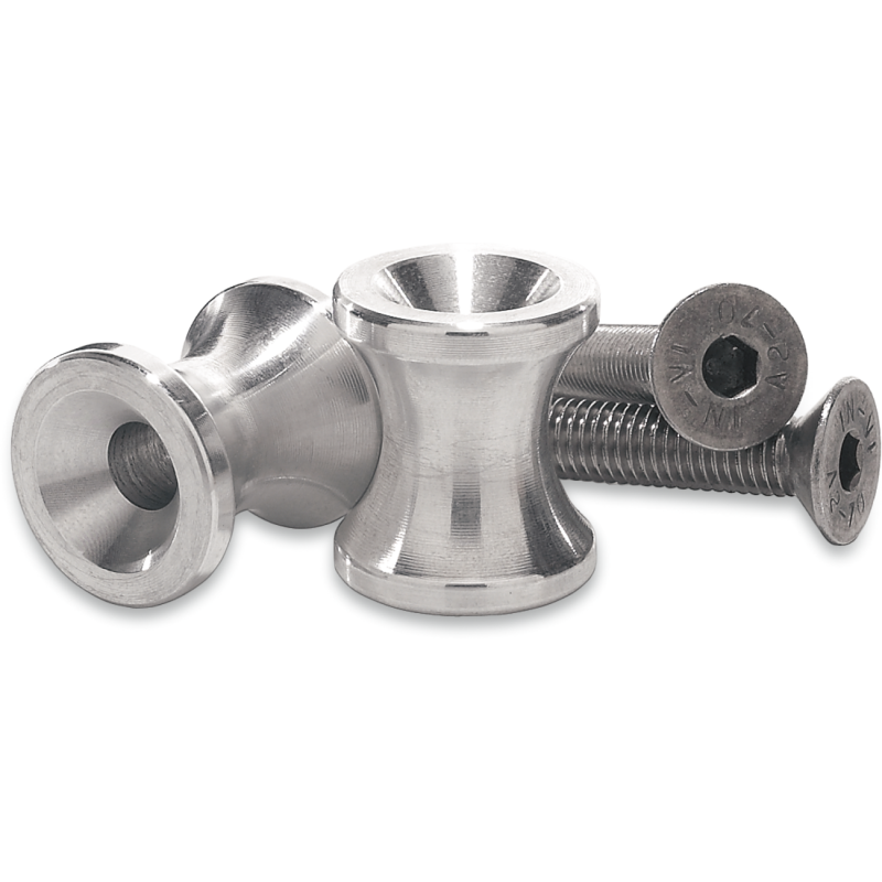 VORTEX SWINGARM SPOOLS SILVER 10MM SP402S