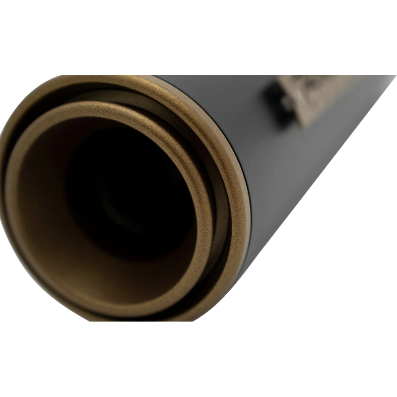 RINEHART RACING MUFFLERS HP45 BLK/GLD FL 17- 500-1101