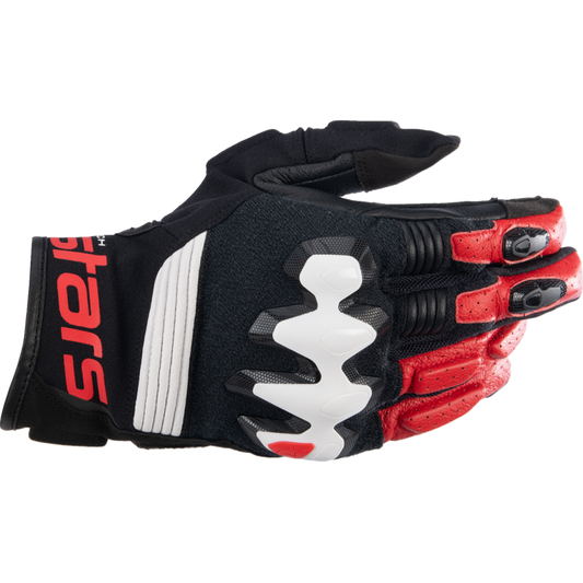 ALPINESTARS (ROAD) GLOVE HALO BLK/WT/RD L 3504822-1304-L
