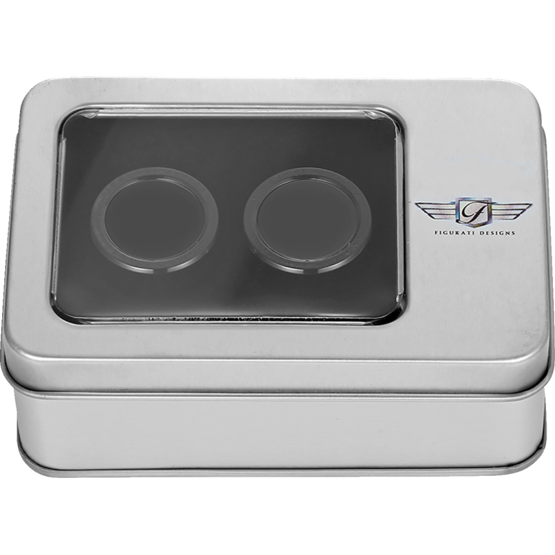 FIGURATI DESIGNS ND MAG DOCKING COVERS PLAIN BLACK-27.2X32MM FD65-DC-27.2/32-BLK