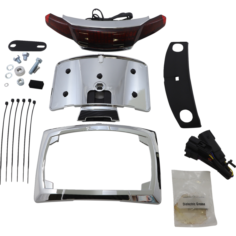 CIRO LLC TAILLIGHT/LP LS CHR/RED 40253